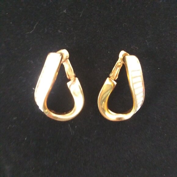 Swarovski Vintage Infinity Drop Austrian Crystal Brooch And Earrings  Baguettes - Picture 3 of 3